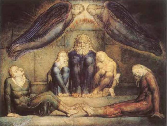 William Blake Count Ugolino and his sons in prision